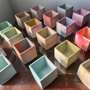 Square Container or Vessel